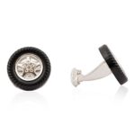Wheel & Tire Mags Car Rims Pair Cufflinks in a Presentation Gift Box Perfect for Travel – Great from Groomsmen for Wedding