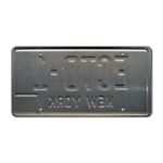 Ghostbusters: Afterlife | ECTO-1 | Metal Stamped License Plate