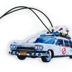 Just Funky Ghostbusters ECTO-1 Car Air Freshener | Air Freshener for Cars Designed Like ECTO-1 | Official Ghostbusters Car Fragrance | Ghostbusters Movie Series Collectibles | New Car Smell