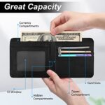 Cool Wallet for Boys – Teen Boys Wallet Car Printing Design Slim PU Leather Bifold Rfid Blocking Zipper Wallets with Credit ID Card Cash Holder Coin Pocket ID Window Purses for Boy Teenager Men Male