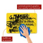 SmartSign “Not Responsible For Cars Or Personal Property Lost” Sign | 12″ x 18″ 3M Engineer Grade Reflective Aluminum