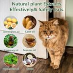 K Smart Sign Cat Deterrent, 10 Pack Natural Peppermint Oil, Outdoor/Indoor, Keeps Cats Out, Green, S
