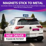 Car Captain Funny Safety Warning New Driver Magnet Reusable Please Be Patient Student Driver Magnet New Driver Sticker for Car Accessories Bumper Sticker for Women