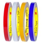 Made from 3M 610C Reflective Tape Outdoor high Visibility Strips Safety Waterproof Conspicuity Strong Adhesive Vehicle Trailer Boats Signs car Trucks Bikes (Red, 0.6inch/15mm x 33feet/10m)