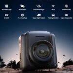 Dash Cam WiFi 2K, Car Camera with APP, Front Dash Camera for Cars, Mini Dashcams with WDR Night Vision, 24 Hours Parking Monitor, Loop Recording, G-Sensor