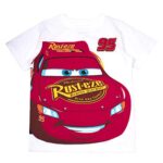 Disney Cars Lightning McQueen Boys 3 Pack Short Sleeve T-Shirt for Toddler and Big Kids