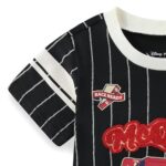 Disney Cars Lightning McQueen Boys Short Sleeve T-Shirt for Toddler and Big Kids Black