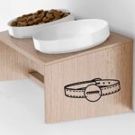 Pet Collar Personalized Dog Name Decal – Sign Dog Collar Picture Dog Bowl Decal with Name – Custom Dog Name with Pet Collar for Bowl, Kennel, Laptop, Window, Car