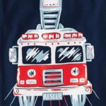 The Children’s Place,Baby Boys,and Toddler Vehicles Short Sleeve Graphic T-Shirts,Firetruck/Police Car/Ambulance 3-Pack,3 Years