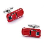 Clinks Australia Red Jaguar Style E Type Car Cufflinks