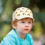 HONGTEYA Toddler Baseball Cap Sun Hat Adjustable Breathable Baby Cap for Kids Boys Girls Age 2-5T