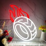Retro Vintage Tire Neon Sign Wall Art – 9.2×15.7 Inch LED Dimming USB-Powered Car Tire Service Neon Light Sign Garage Decor for Man Cave Auto Shop Bedroom Bar Birthday Gift