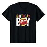 Disney Pixar Cars Birthday Boy Lightning McQueen Youth T-Shirt