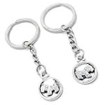 10 Pieces Keychain Keyring Door Car Key Chain Ring Tag Charms Supplies I5JM6S Puppy Dog Tag Signs