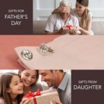 LeCalla 925 Sterling Silver Gear Shifter Mens Cufflinks Gifts for Men Groom Dad Father Friend Wedding, Business, Shirt Accessories, Father’s Day