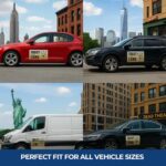 Trust in The Lord Car Magnet Sign by DC | Flexible Car Magnetic Sheets with Adhesive Backing | 12″x18″ Bumper Magnet Sticker for Vehicles, Trucks & Business Advertising Signs | 2 PC | Made in USA