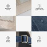 HHNLB American Flag Car Trucker Hats for Men Women, 4th of July Decorations Outdoor, Adjustable Embroidered U.S. Patriotic Mesh Snapback Baseball Cap Navy