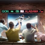 Skybox Sports Network – Titan Series LED Sports Ticker Sign | Live Scoreboard | for Man Caves, Offices and Businesses | 63″ Length